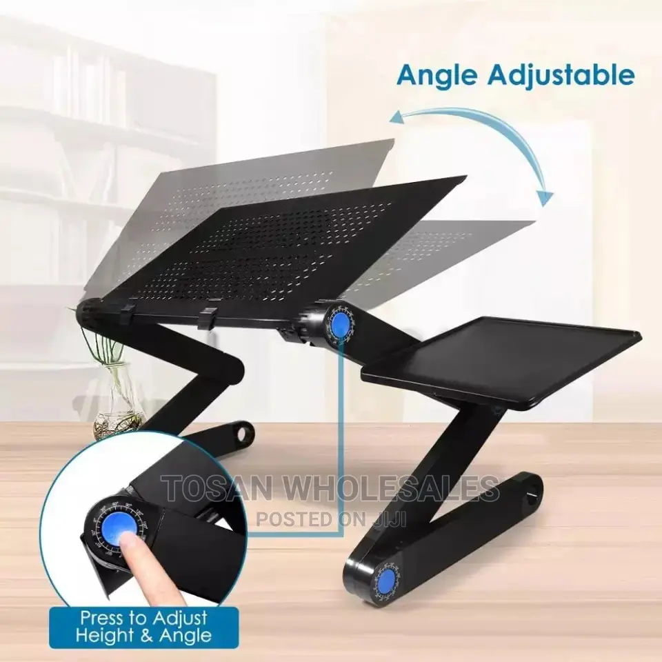 T9 Multi Functional Adjustable Laptop Table and Cooling Fan