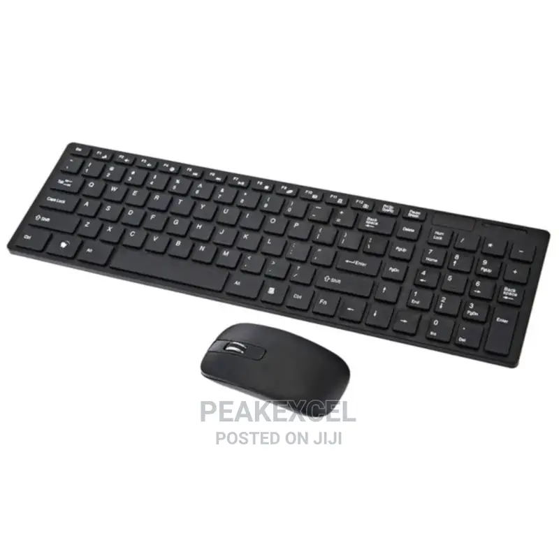 Wireless Keyboard Mouse Combo,2.4ghz Slim Full Size Wireless