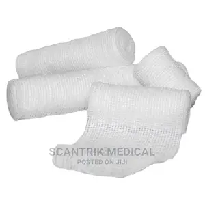 White Cotton Absorbent Gauze Bandage Scantrik Medic Supplies