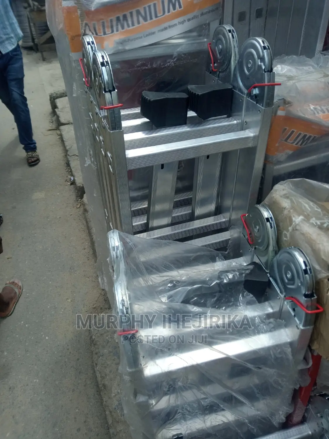 Multipurpose and Foldable Ladder