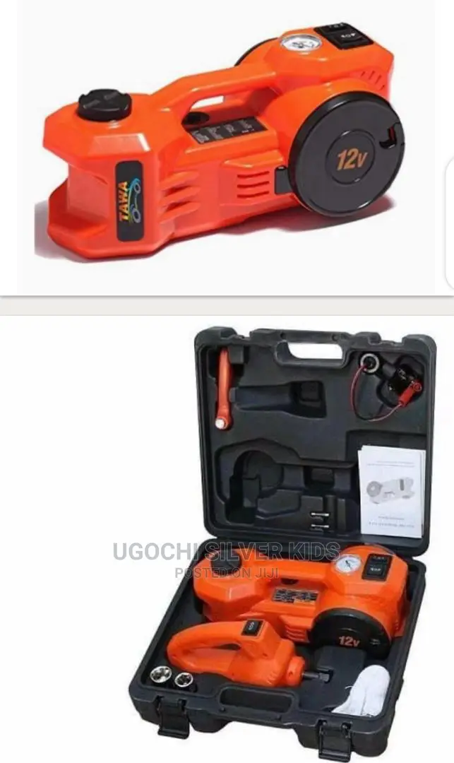 3in1 Authomatic Jack, Wrench And Pump