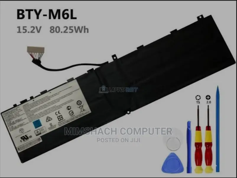 Msi Stealth Gs65 Gs75 Creator P65 Ps63 P75 8rf Battery