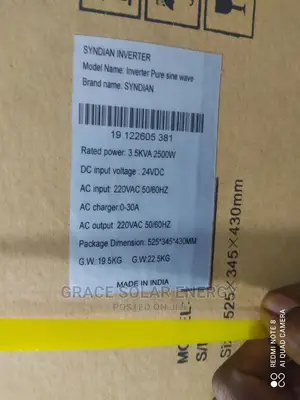 Syndian 3.5kva 24v