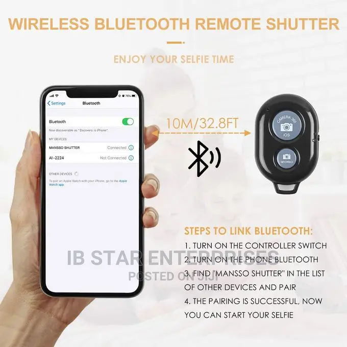 33CM LED Ring Light Dimmable for DSLR/Camera/Smartphone