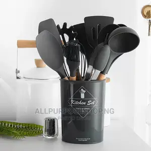 Silicone Durable Cooking Spoon Set