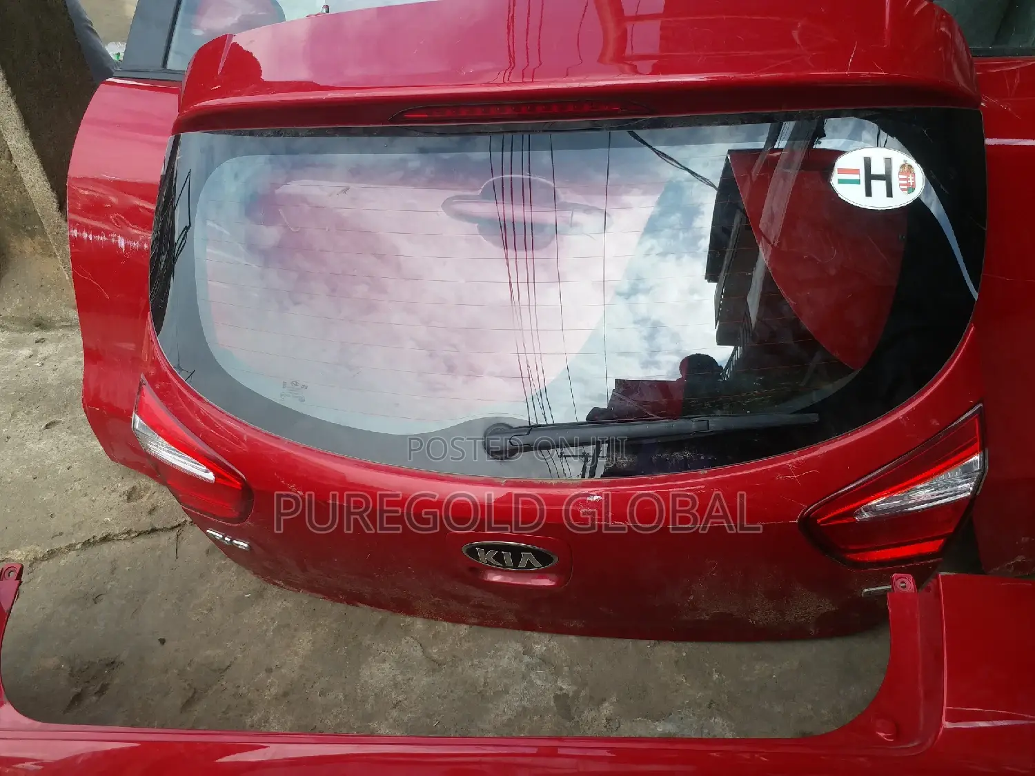 Boot for Kia Rio 2014 Hatchback