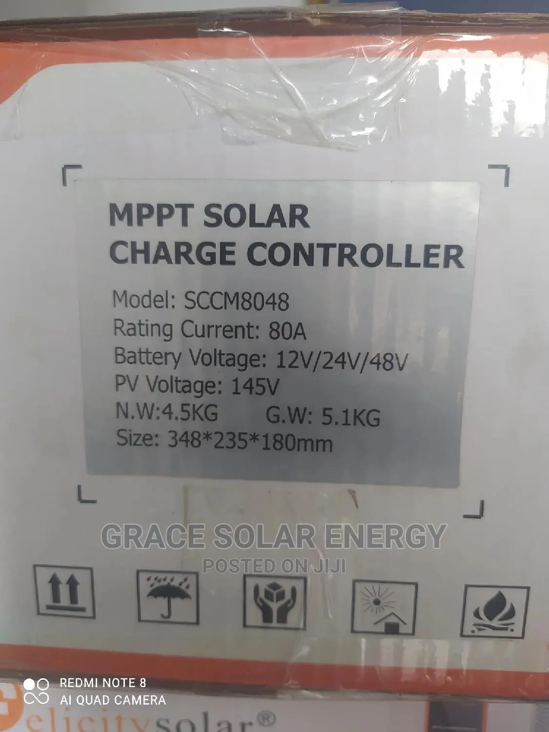 Felicity 80A 48v Charge Controller