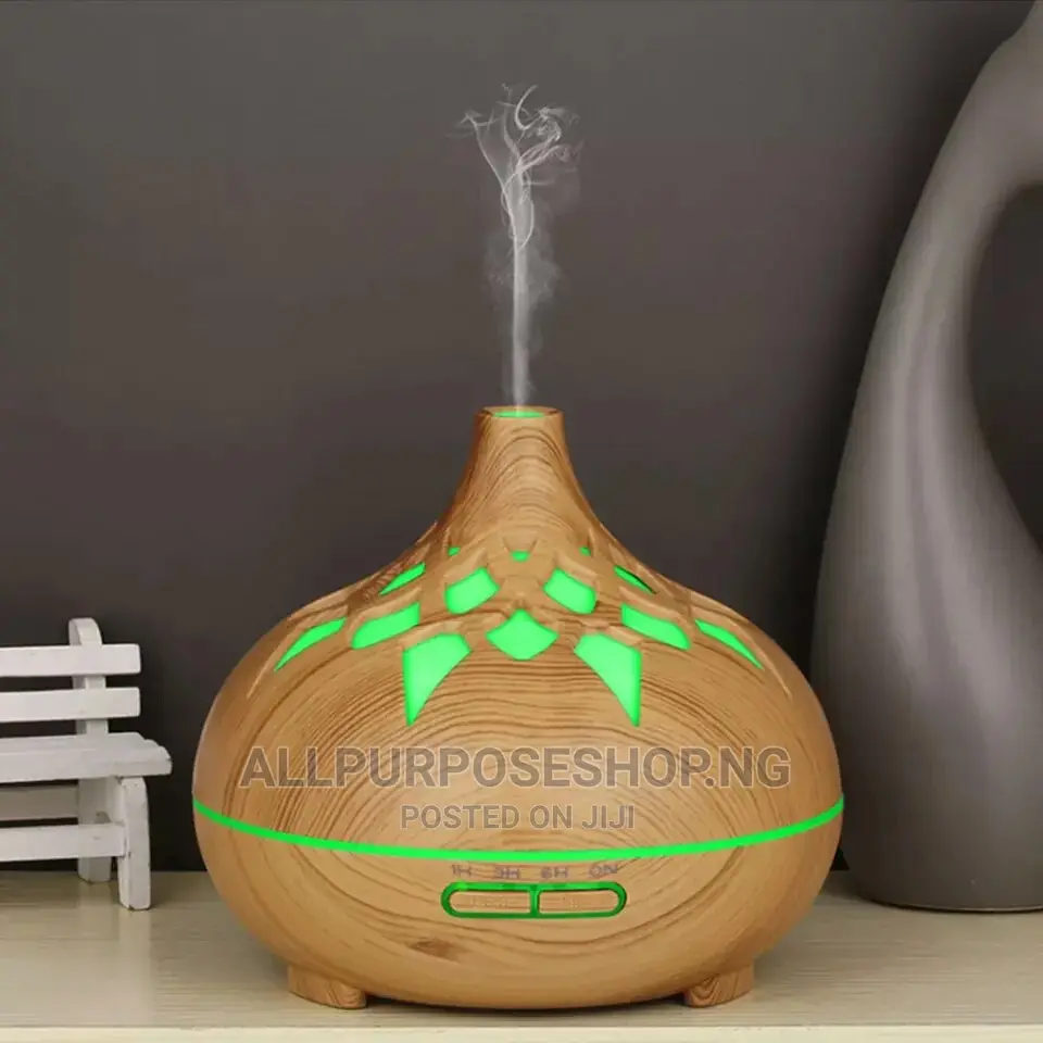 500ml Aroma Diffuser With 7 LED Light (Remote Control )