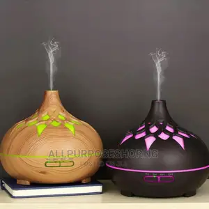 500ml Aroma Diffuser With 7 LED Light (Remote Control )