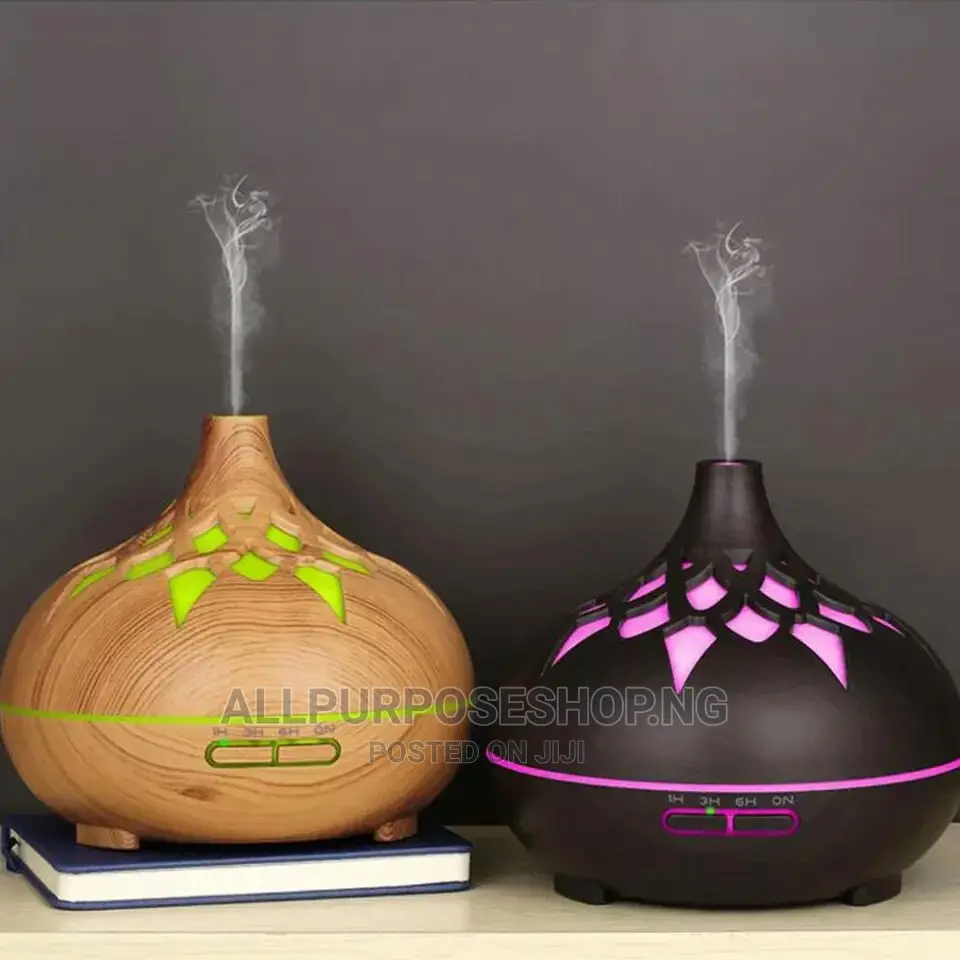 500ml Aroma Diffuser With 7 LED Light (Remote Control )