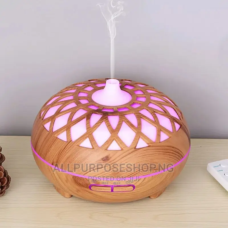 Aroma Diffuser With Led Light (Remote Control Inclusive )