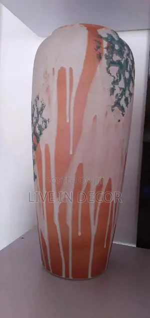 Retro Glazed Ceramic Vases