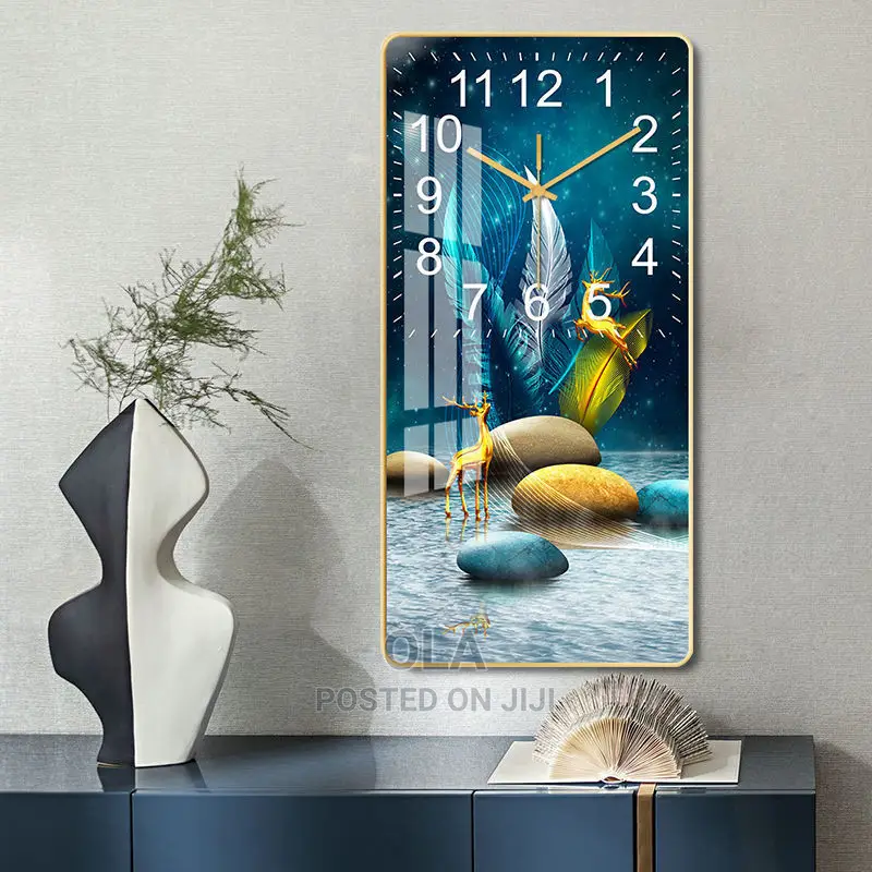 Crystal Porcelain Wall Clock