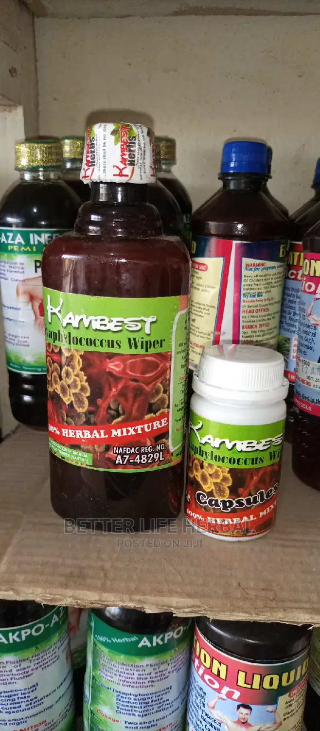 Kambest Staphylococcus Wiper Herbal Mixture.