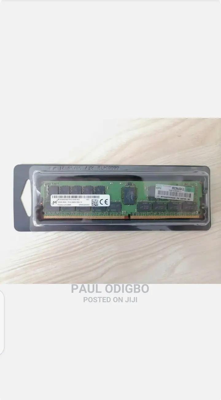 32gb 2rx4 Pc4-2666v Rdimm Ddr4-21300 Ecc Server Memory