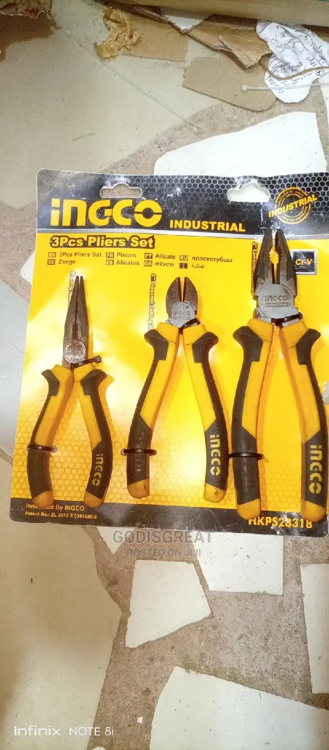 Ingco Pliers Set Small