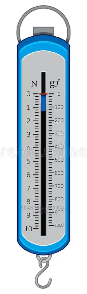 Metric Spring Scale