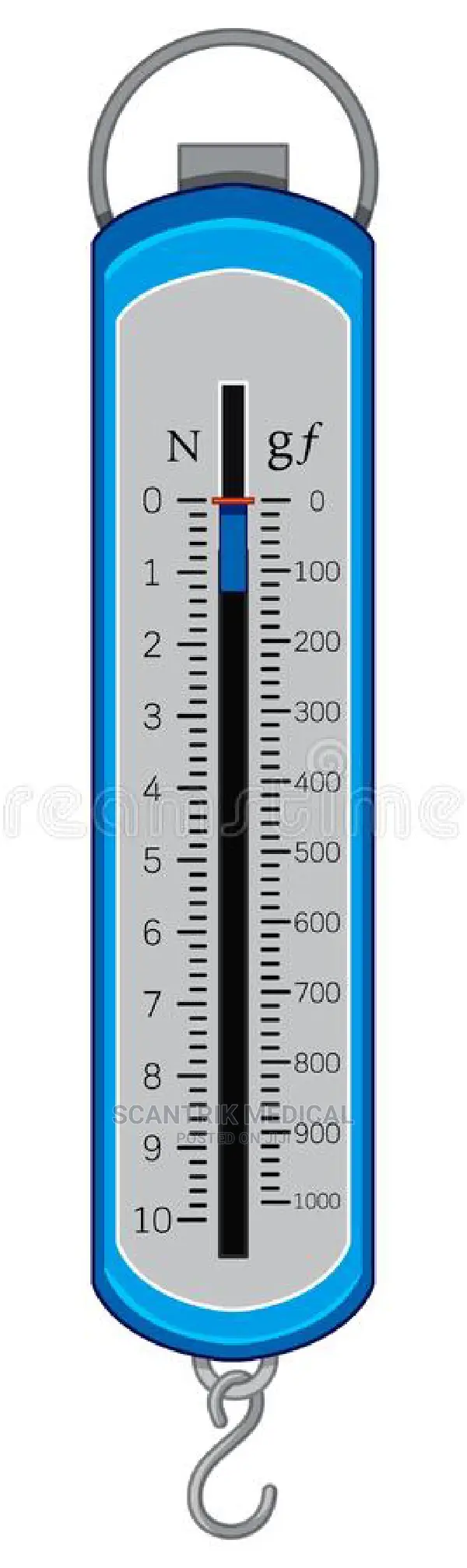Metric Spring Scale