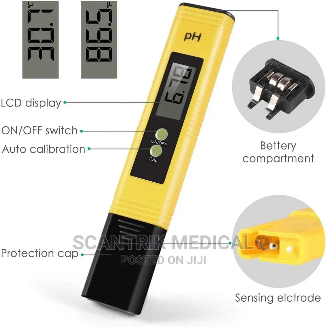 Digital PH Meter Water Tester