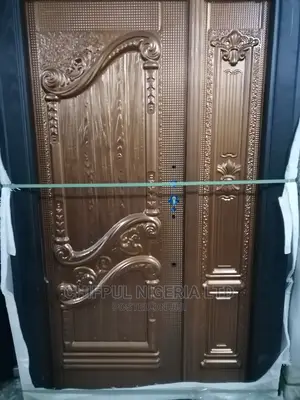 Scroll Copper Doors