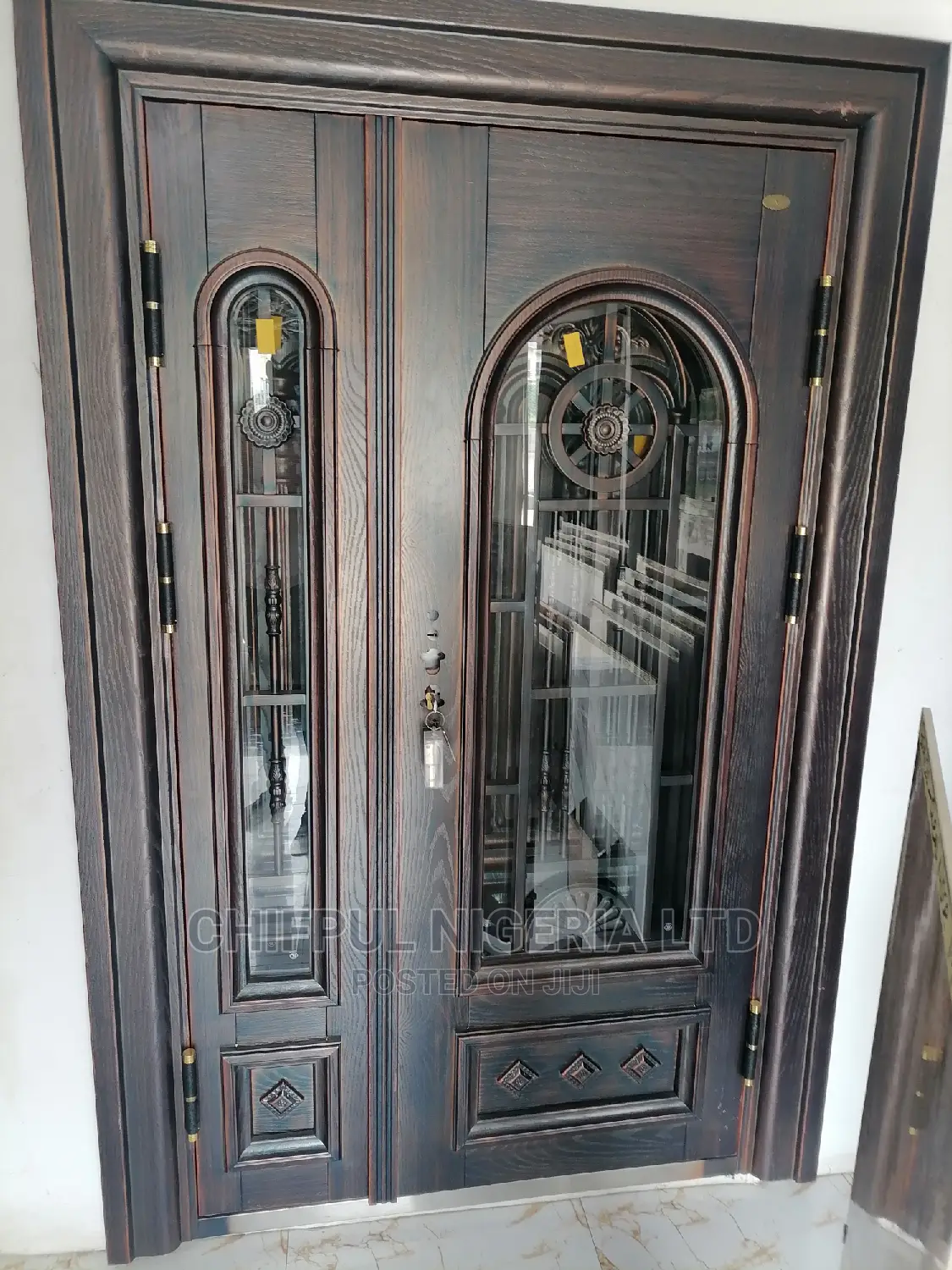 Star Copper Doors Glass