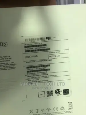 New Desktop Computer Apple iMac 8GB Intel Core I7 SSD 250GB