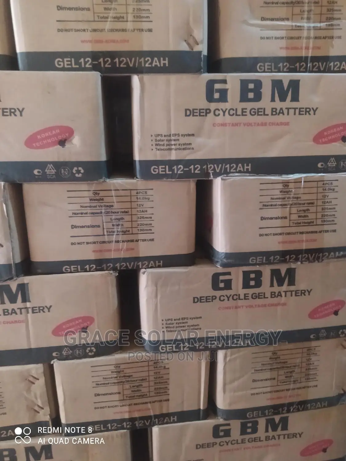 GBM 12v 12A Battery