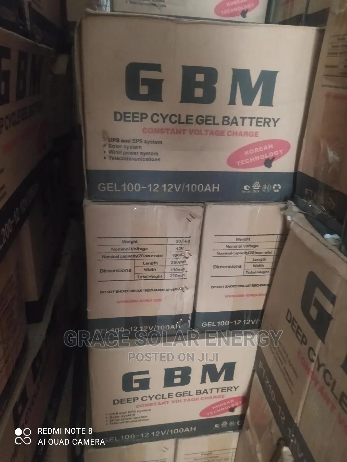 GBM 100a 12v Battery
