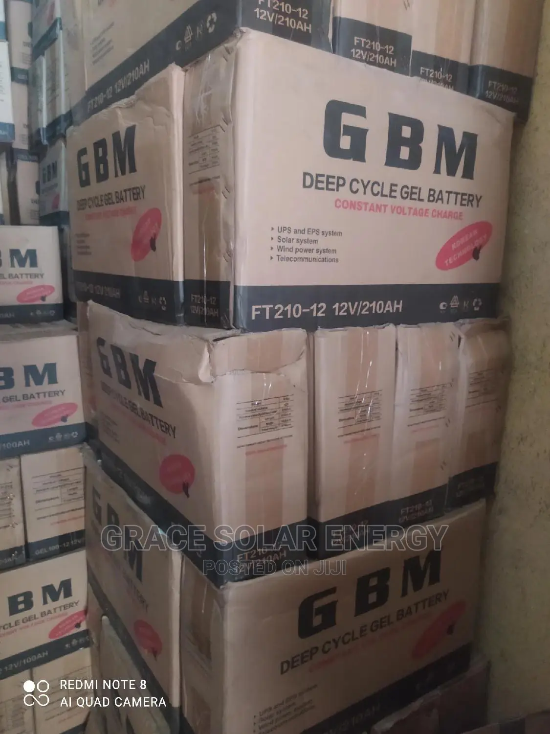 GBM 210a 12v Battery