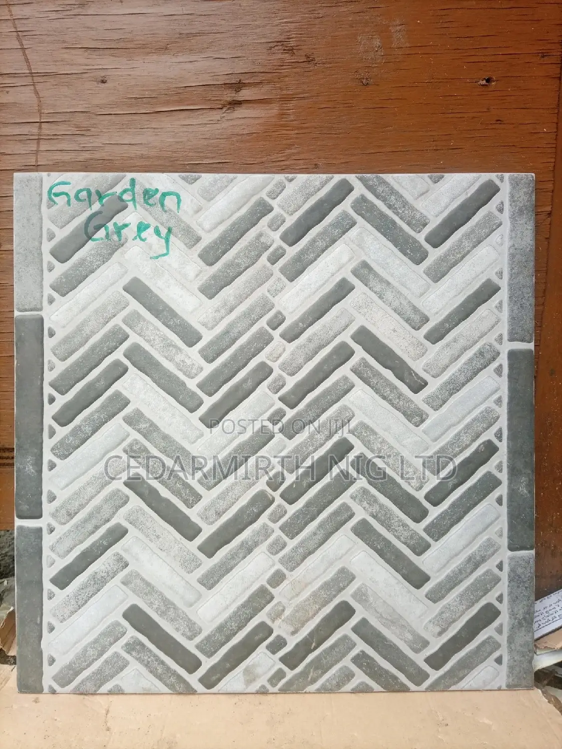 Spanish Floor and Wall Tile Garden Grey