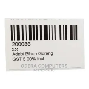 Label Sticker 50mm by 25mm Thermal Barcode Quality Paper
