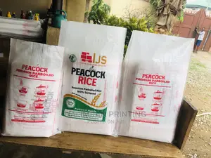 Direct Manual Printing on Sack Bag
