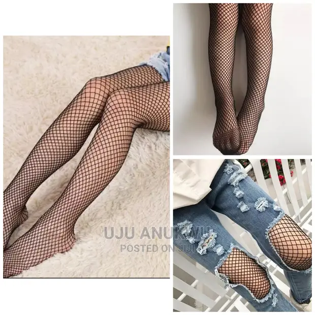 Girls Fishnet Pantyhose/ Pop Socks in Ikeja Children's Clothing