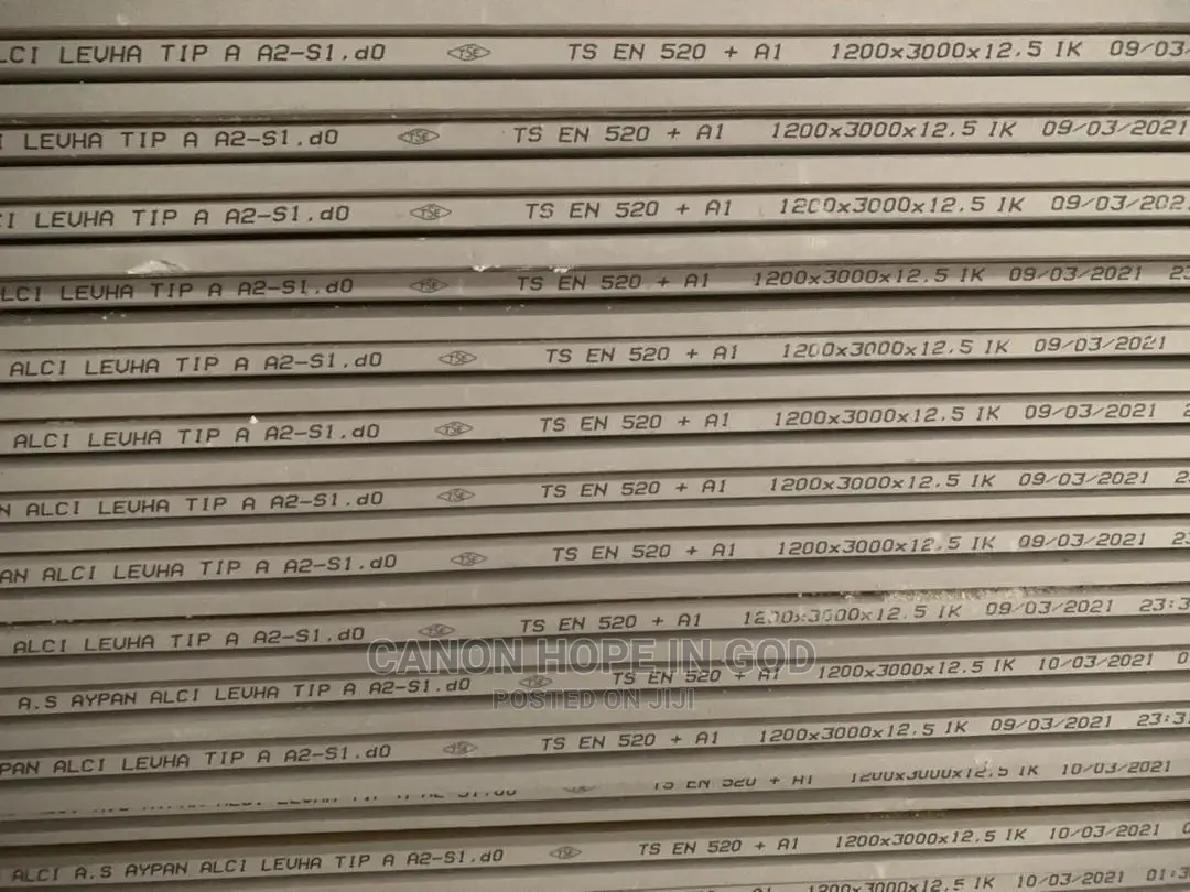Ay Gips or Ay Pan Board 12mm/3m