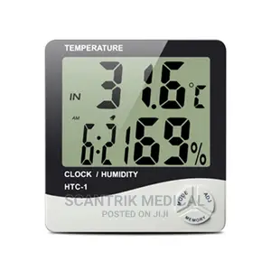 Hygrometer/Thermometer / Clock Humidity Measure