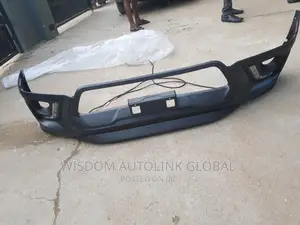 Front Bumper Padded Or Fibre (Trd) For Hilux 2015 To 2020