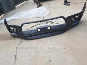 Front Bumper Padded Or Fibre (Trd) For Hilux 2015 To 2020