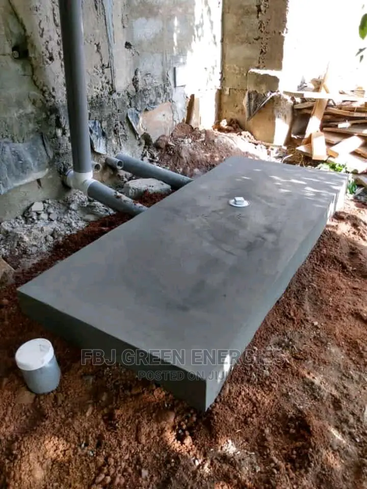 Toilet Biodigester Installation System