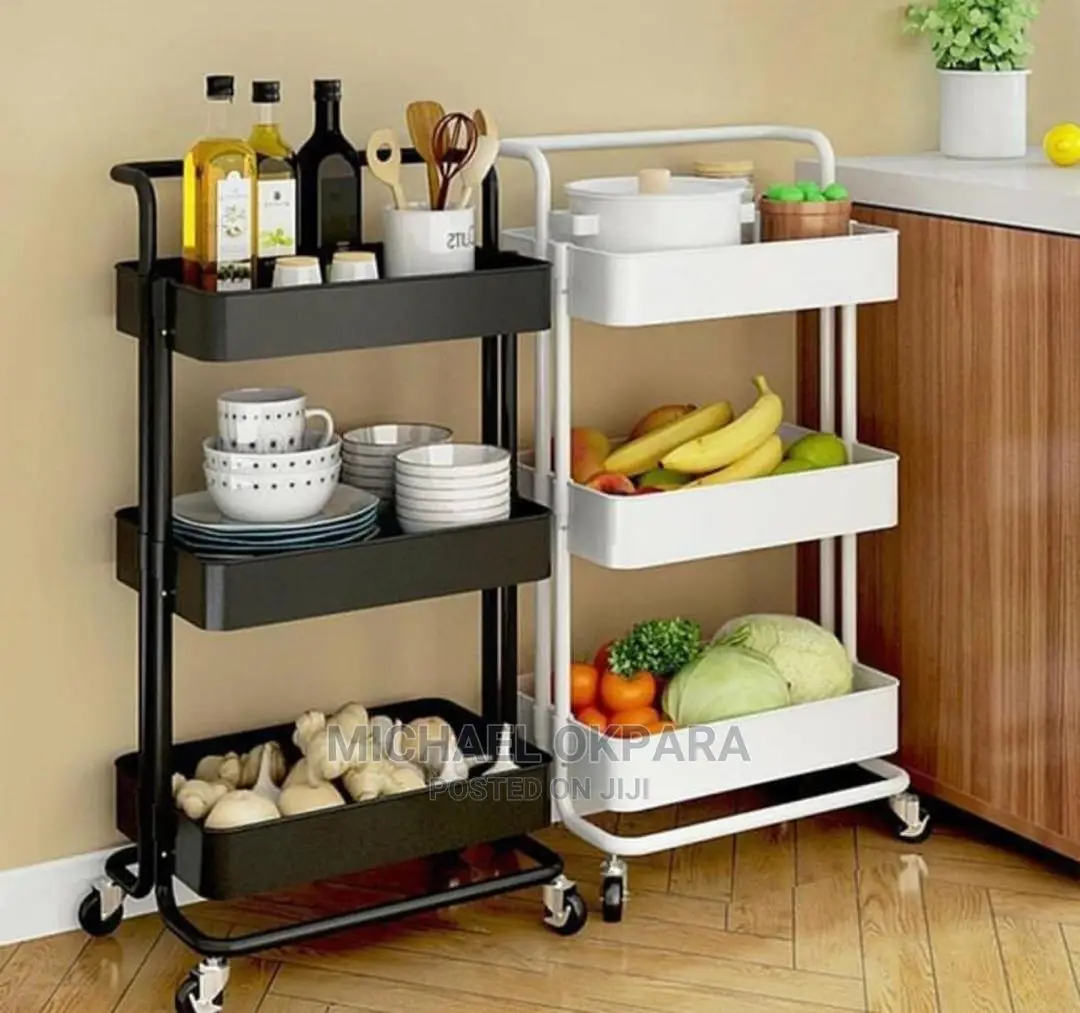 3 Step Stainless Trolleys