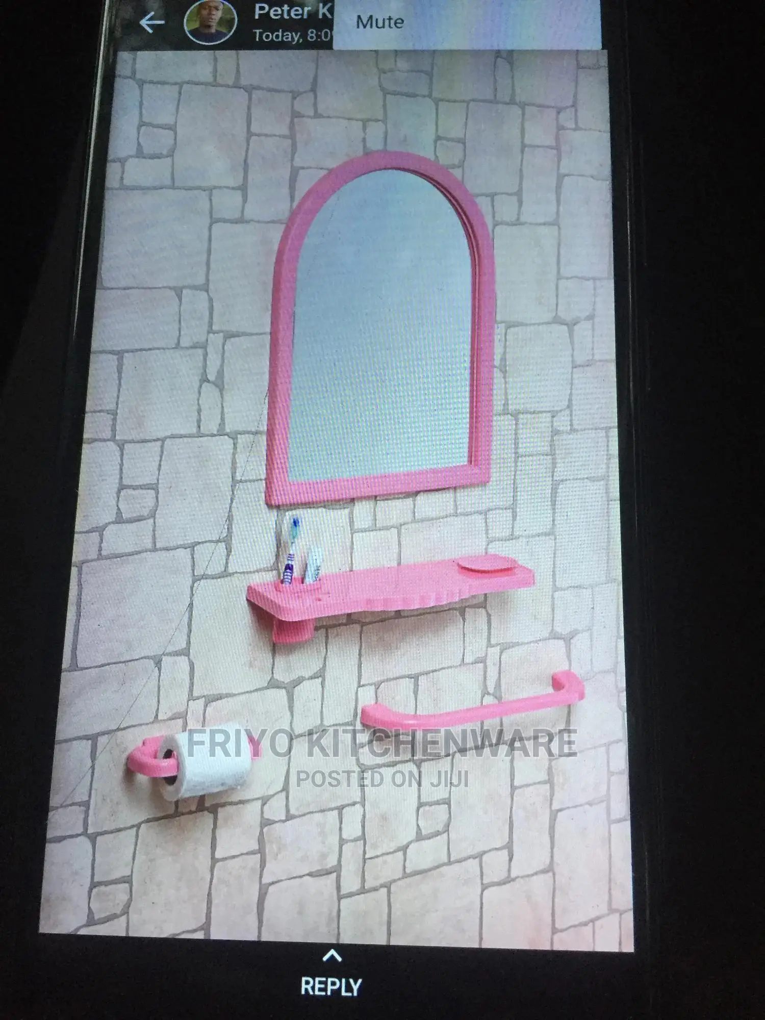 Mirror With Accessories