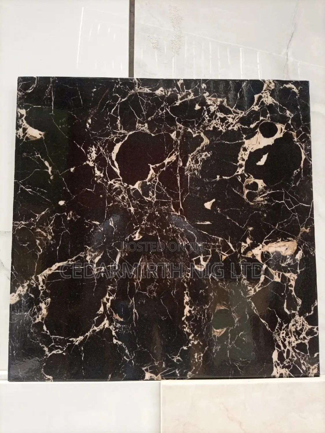 Black Gold Floor Tile