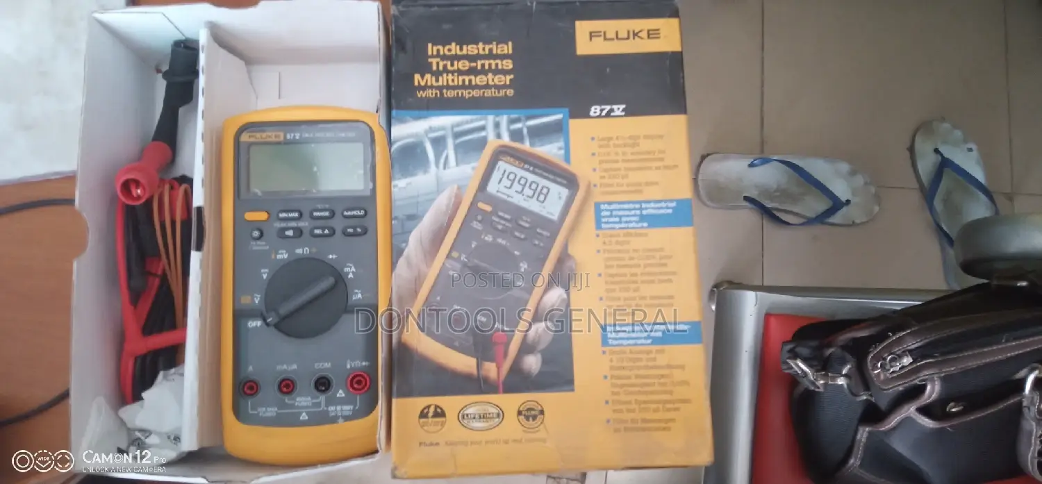 FLUKE 87v Industrial True-Rms Multiplier With Temperature