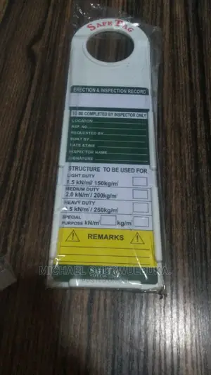 Safety Tag