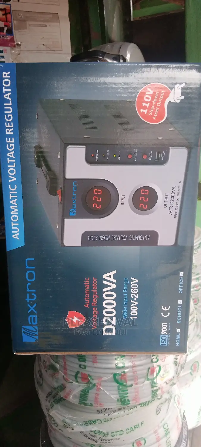 D2000va Maxtron Automatic Voltage Regulator