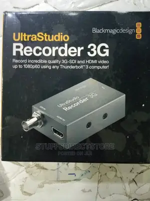 Blackmagic Ultrastudio 3g Recorder and Capture