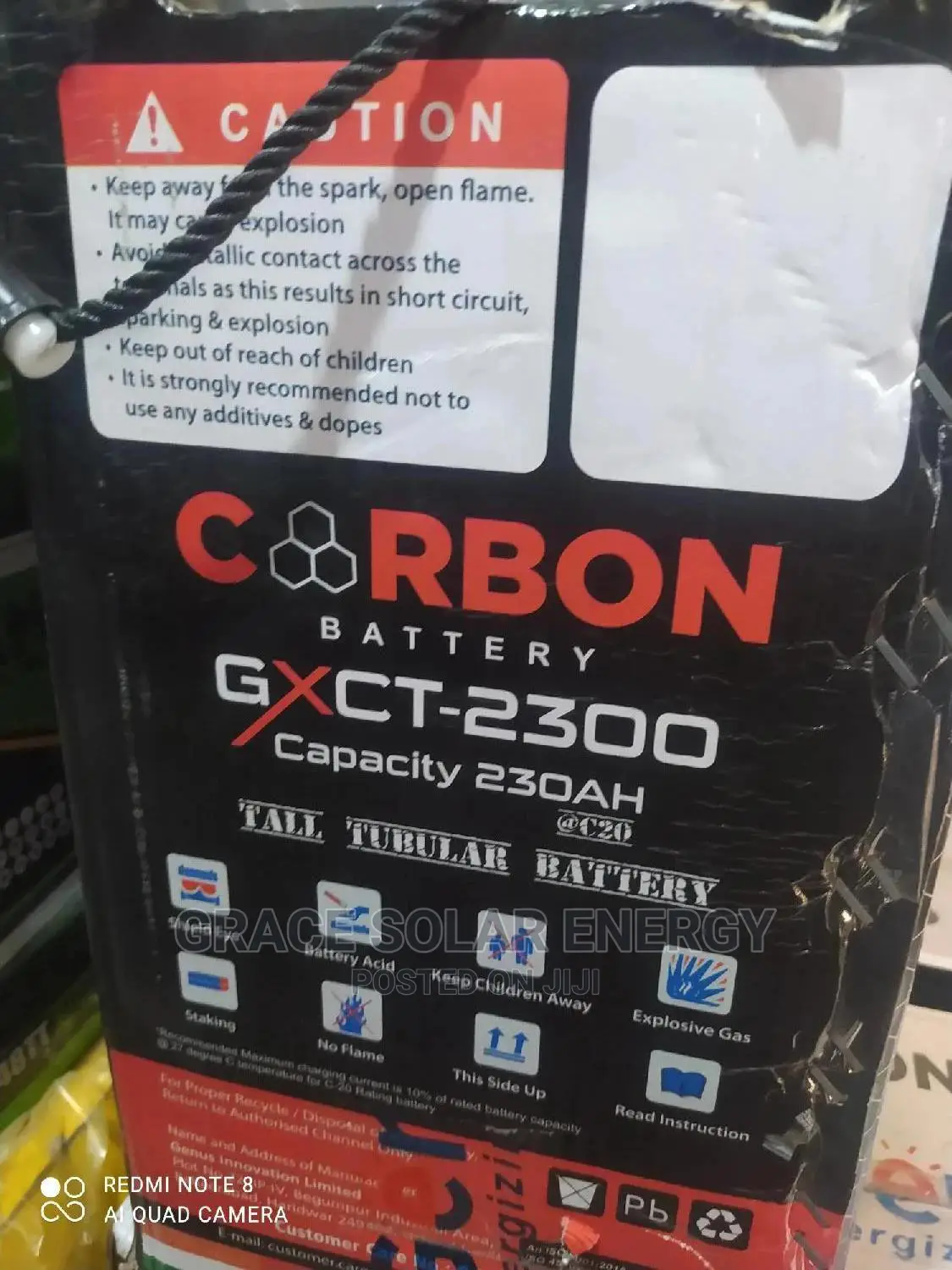 Genus 230a 12v Battery