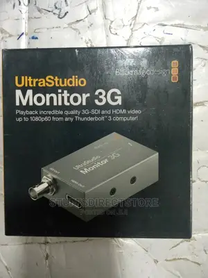 Blackmagic Ultrastudio Monitor 3g Sdi/Hdmi Playback Device