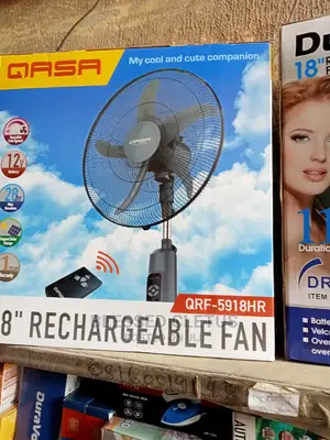 Qasa 18-Inch Rechargeable Standing Fan