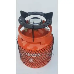 6kg Gas Cylinder With Burner and Iron Pot Seater