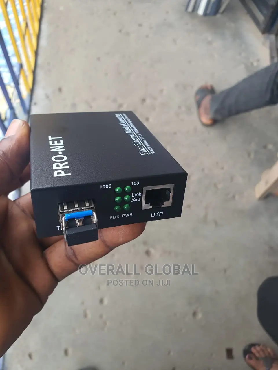 Fiber Optic Converter With SFP Module